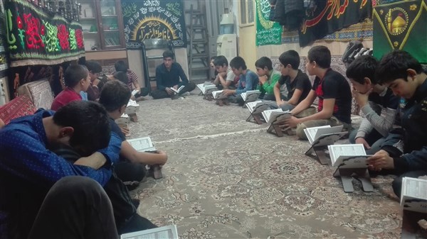 برگزاری جلسه قرائت قرآن کریم در شهریار-باباسلمان